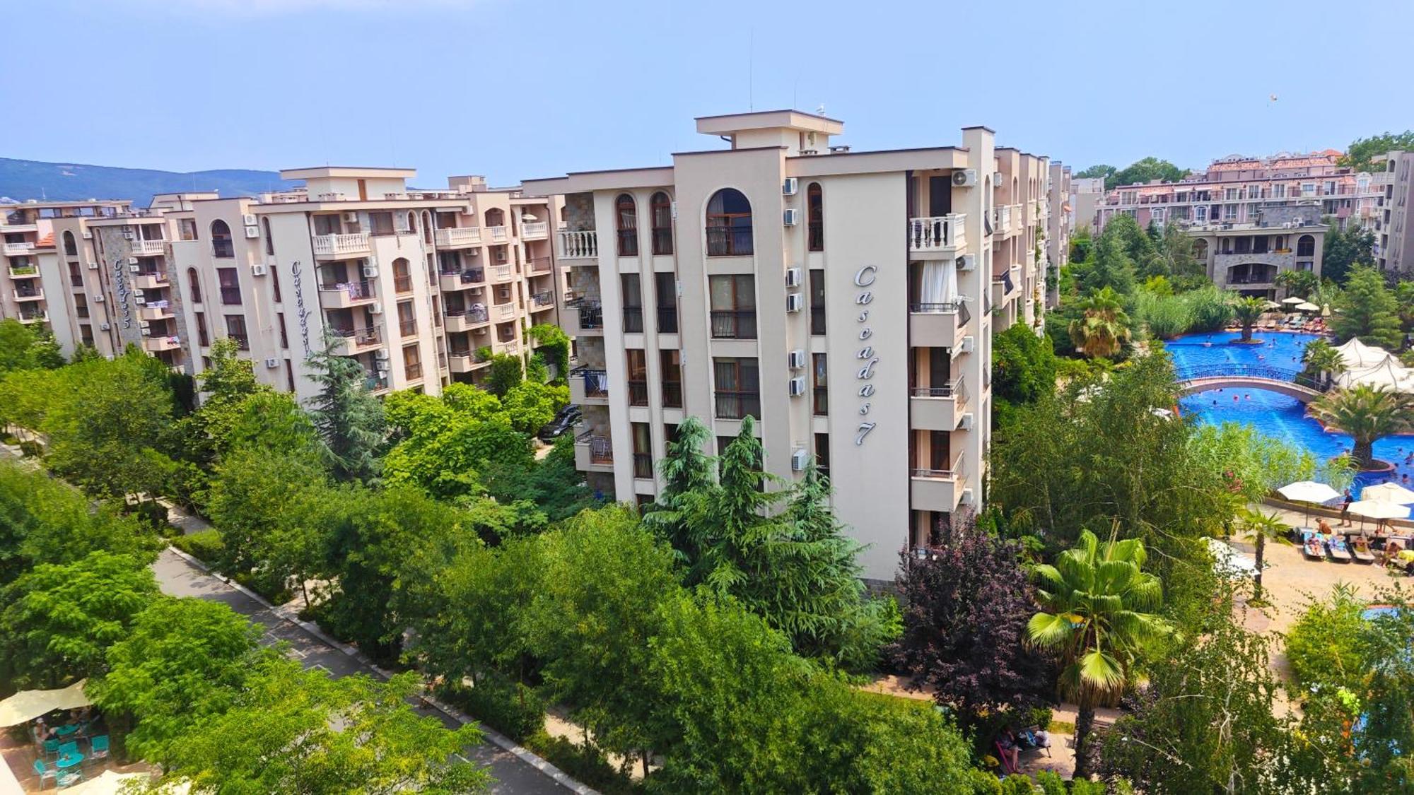 Attractive Family Apartment In Sunny Beach Cascadas Family Resort Екстер'єр фото