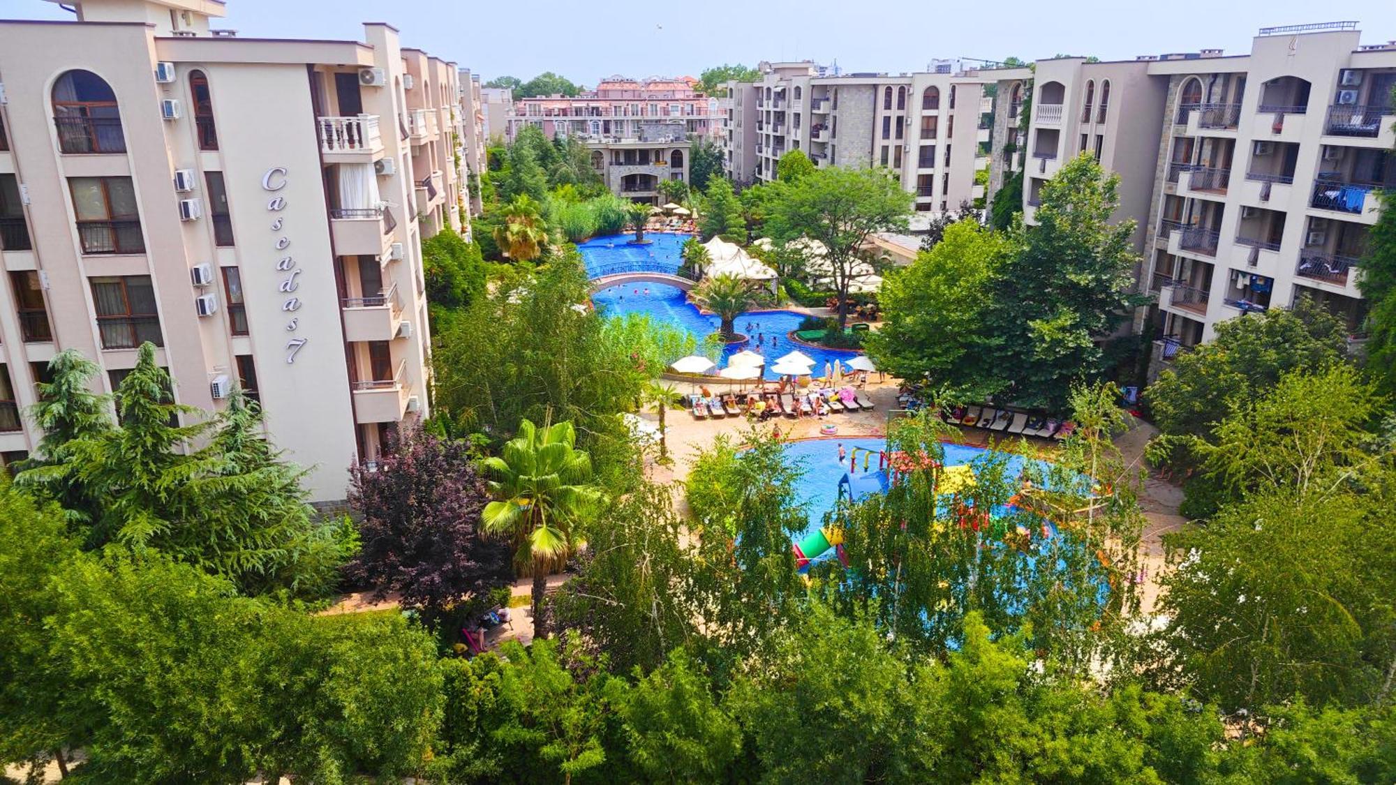 Attractive Family Apartment In Sunny Beach Cascadas Family Resort Екстер'єр фото
